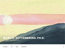 Tablet Screenshot of marcsettembrino.com